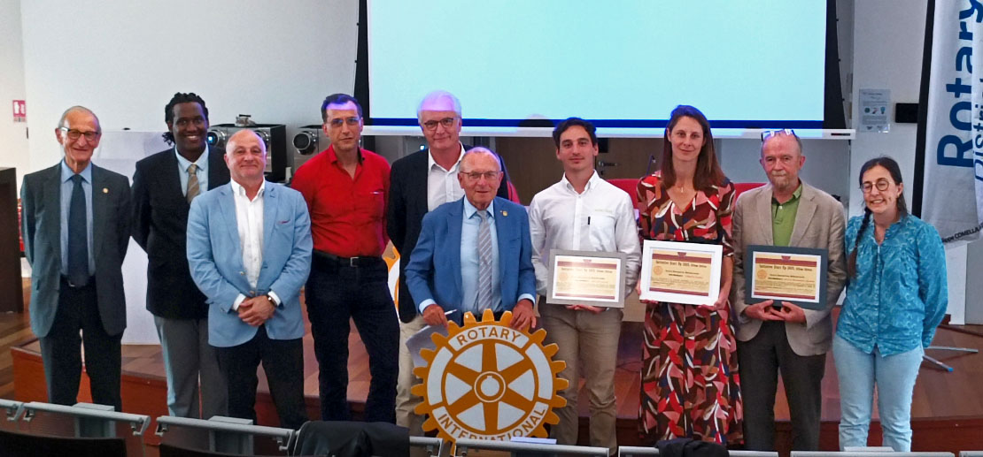 Laureats prix Initiative Start Up 2025 - Rotary Club Montpellier