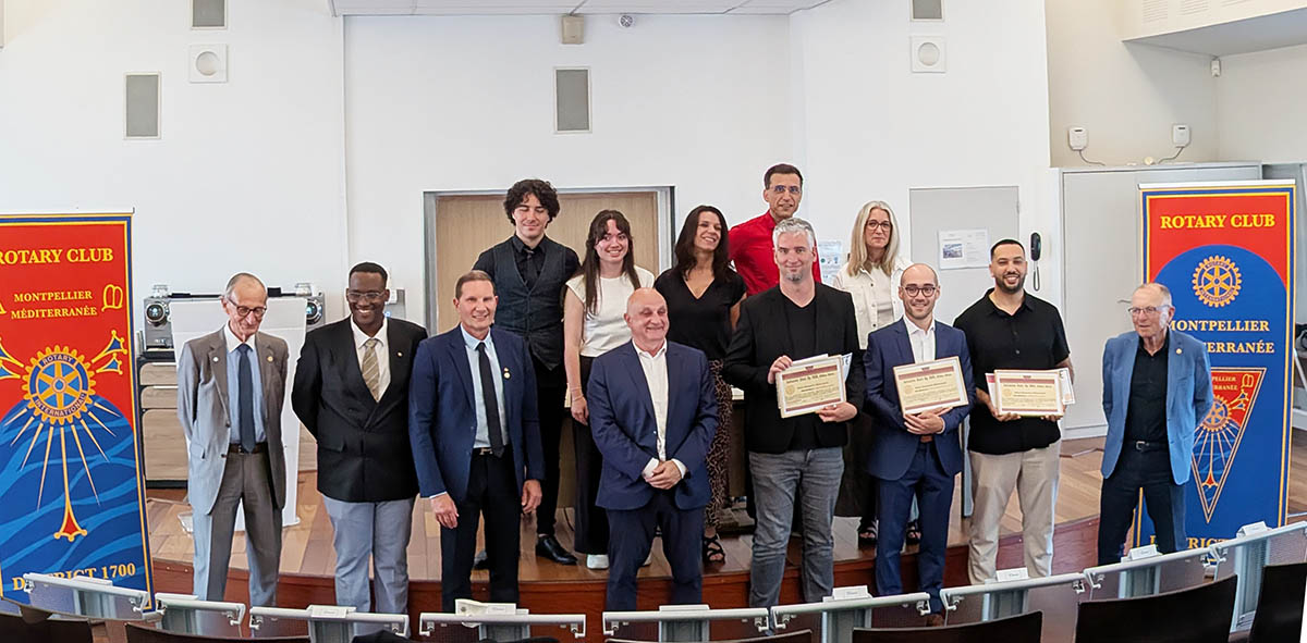 Laureats prix Initiative Start Up 2026 Laureats prix Initiative Start Up 2026 - Rotary Club Montpellier